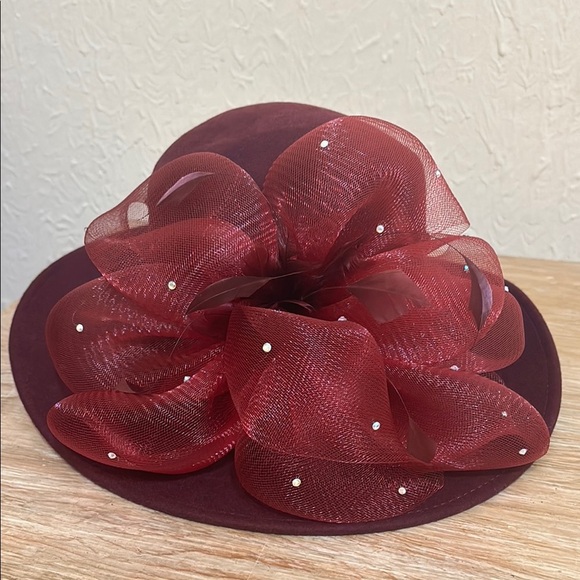 Accessories - Maroon Homecoming / Derby Hat